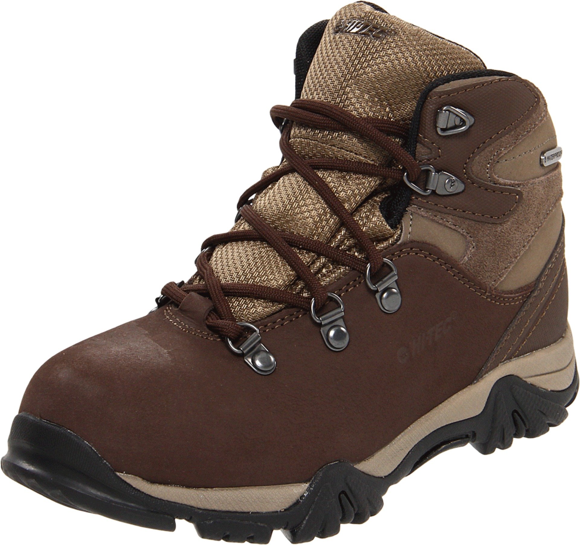 Hi-Tec Oakhurst Trail WP Hiking Boot (Toddler/Little Kid/Big Kid),Chocolate/Taupe,12 M US Little Kid