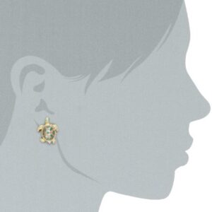 Betsey Johnson Turtle Stud Earrings