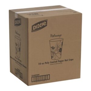 Dixie Paper Hot Coffee Cup, 10 oz, 10 oz.