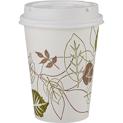 Dixie 12 oz. Paper Hot Coffee Cup by GP PRO (Georgia-Pacific), Pathways, 2342WS, 500 Count (25 Cups Per Sleeve, 20 Sleeves Per Case), Whimsy