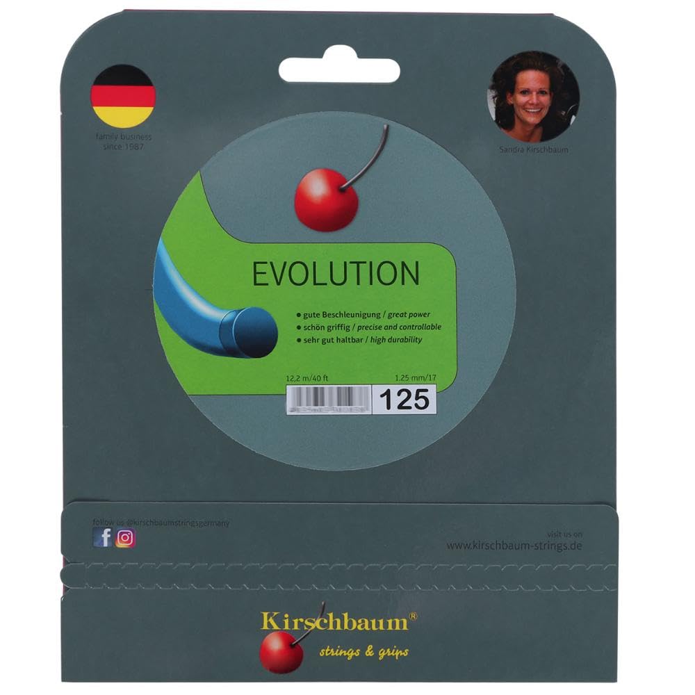 Kirschbaum Pro Line Evolution Sets Pro Line Evolution 125/17G Tennis String Blue