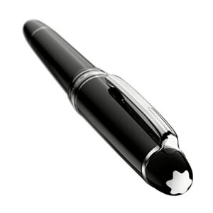 MONTBLANC 145-Meisterstuck Classique Platinum Fountain Pen, Medium Nib (106522)