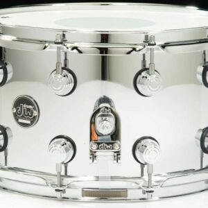 DW Performance Series Steel 8 x 14-inch Snare Drum - Polished