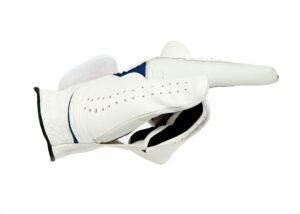 new! awesome innovative golf glove for adults - extra large - white - right - mens