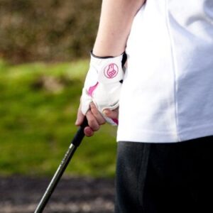 NEW! Awesome Innovative Golf Glove for Children - 5/6yrs - Pink/White - Left - Girls Grip-Par