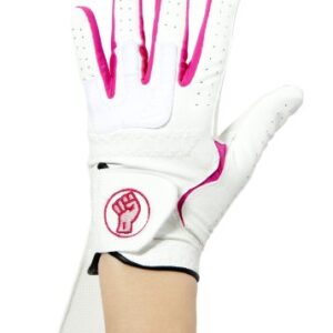 NEW! Awesome Innovative Golf Glove for Adults - Medium - Pink - Right - Ladies