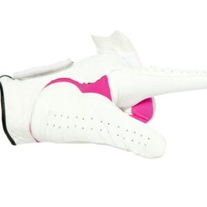 NEW! Awesome Innovative Golf Glove for Adults - Medium - Pink - Right - Ladies