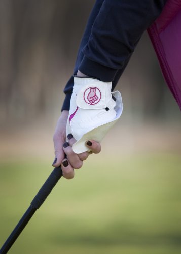 NEW! Awesome Innovative Golf Glove for Adults - Extra Large - Pink - Left - Ladies