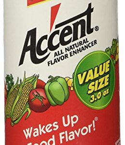 ACCENT FLAVOR SEASONING SPICE ALL NATURAL FOOD ENHANCER 3 OZ