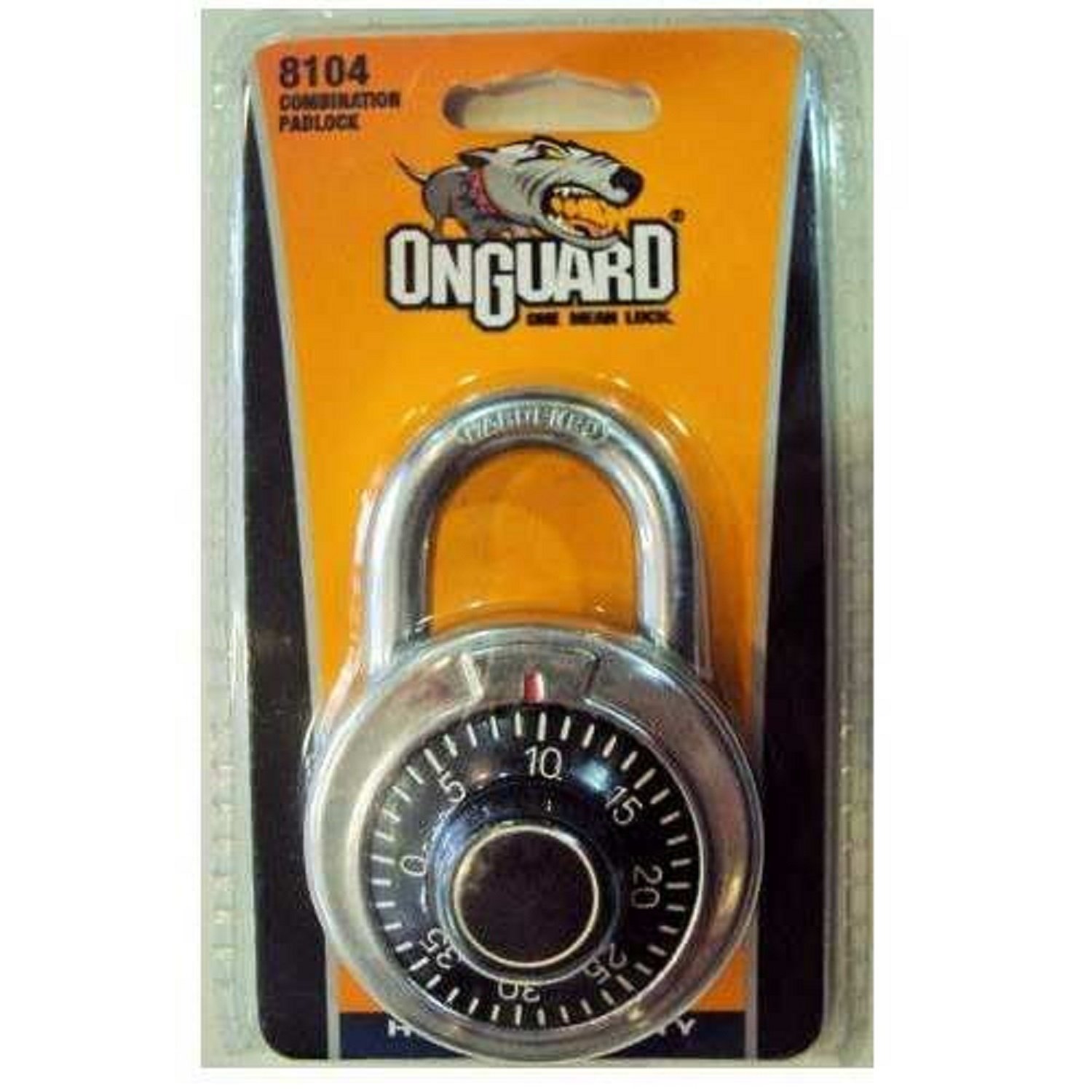 OnGuard Bull Mastiff Dial Combo Padlock