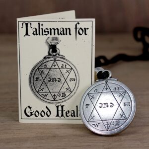 Talisman For Good Health Amulet Necklace Seal of Solomon Pentacle Pendant