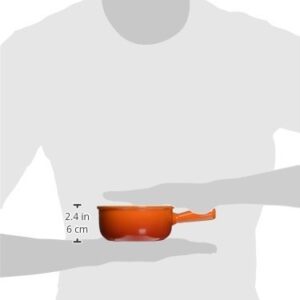 Le Creuset Stoneware French Onion Soup Bowl, 16 oz., Flame