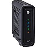 motorola surfboard sb6141 docsis 3.0 high-speed cable modem- black (oem brown box)