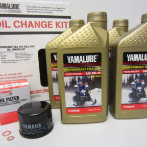 Yamaha LUB-SMBCG-KT-05 Snwmbl 2&3Cyl Fs Oil Chg/ 4Ct; LUBSMBCGKT05 Made by Yamaha