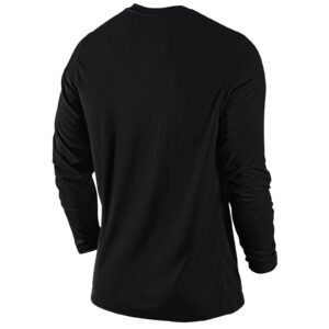 Nike 384408 Legend Dri-Fit Long Sleeve Tee - Black, Medium