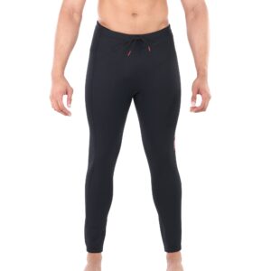 Level Six Radiator 0.5mm Lightweight Thermo-Stretch Neoprene Pant with Flatlock Seams, High Waist, Draw Cord, Grippy Inner Waistband