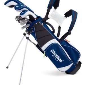 Cleveland Golf Junior Golf Set, Large Ages 10-12, 7 Clubs and Bag