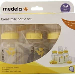 Medela Breastmilk Bottle Set - 5 oz - 3 ct