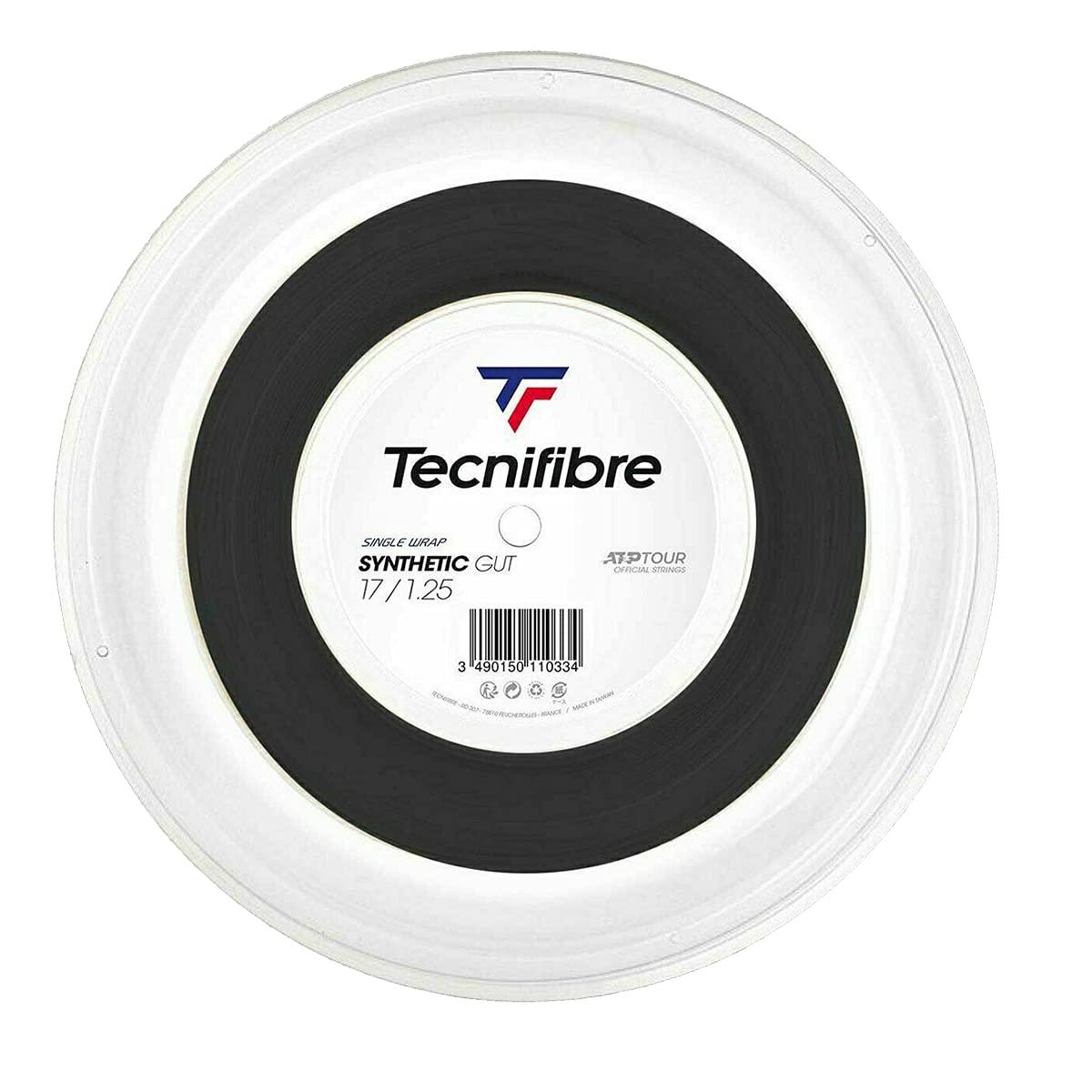 Tecnifibre Synthetic Gut Tennis String Reel-Black-17