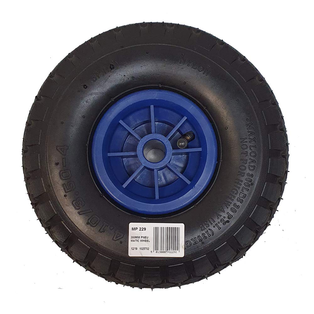 Maypole - MP229 260mm Pneumatic Rubber/Plastic Wheel