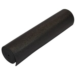 yoga direct extra wide yoga mat, black (a241matbla36)