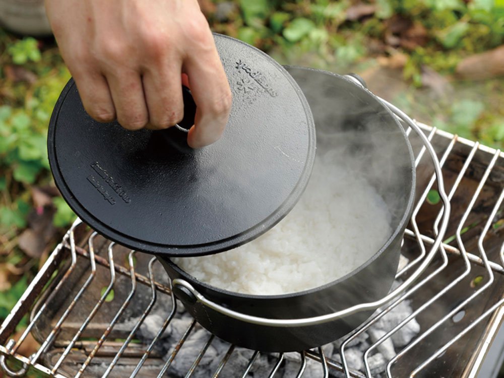 Snow Peak Cast Iron Duo Cooker