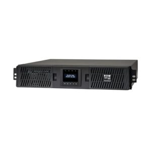 Eaton Tripp Lite Series SmartOnline 2200VA UPS, Pure Sine Wave Double-Conversion, 1800W, 2U Rack/Tower, Extended Run, Network Card Option, LCD, 2 Year Warranty & 250,000 Insurance (SU2200RTXLCD2U)