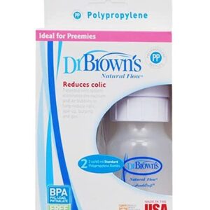 Dr. Brown's BPA Free 2-Pack Polypropylene Bottles - 2 oz