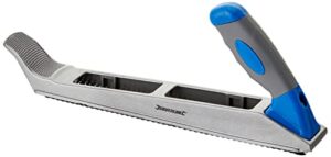 silverline 103696 surface forming plane metal body 250 mm blade, grey