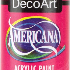 DecoArt DA300-3 Americana Acrylic Paint, 2-Ounce, Dragon Fruit