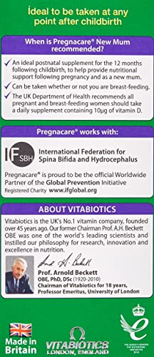 Vitabiotics - Pregnacare - New Mum - 56 Tablets