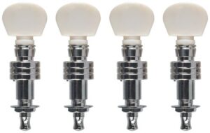 golden gate p-147 deluxe banjo tuners - nickel - set of 4