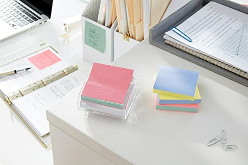 Post-it Greener Pop-up Notes, 3x3 in, 6 Pads, America's #1 Favorite Sticky Notes, Sweet Sprinkles Collection, Pastel Colors, Clean Removal, 100% Recycled Material (R330RP-6AP)