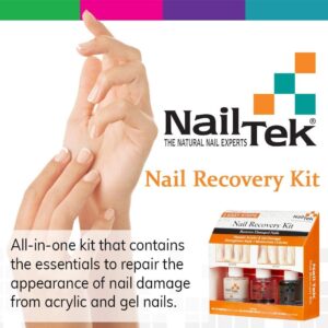 Nail Tek Repairs Damaged Nails kit.Intensive Therapy(.5OZ),Foundation(.5OZ)& Renew(.48OZ)