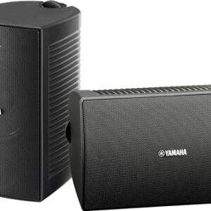 YAMAHA NS-AW294BL Indoor/Outdoor 2-Way Speakers (Black,2)