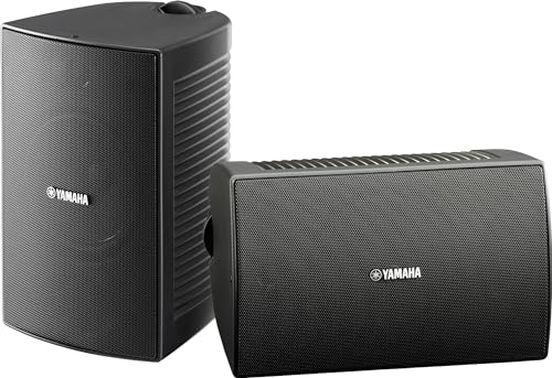 YAMAHA NS-AW294BL Indoor/Outdoor 2-Way Speakers (Black,2)