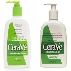 cerave hydrating cleanser and foaming facial cleanser value pack