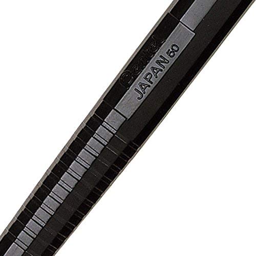 Pentel 0.5 mm Lead Automatic Pencil - Black (Pack of 12)