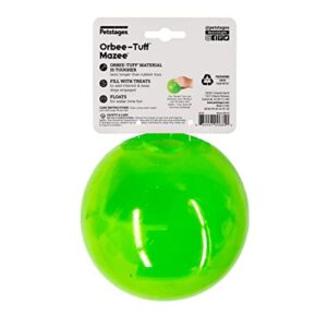 Outward Hound Mazee Puzzle Ball Interactive Treat Dispensing Dog Toy, Green