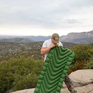 Klymit Static V Inflatable Sleeping Pad for Camping, Lightweight Hiking and Backpacking Air Bed