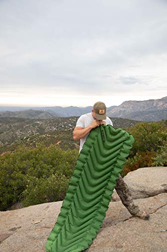 Klymit Static V Inflatable Sleeping Pad for Camping, Lightweight Hiking and Backpacking Air Bed