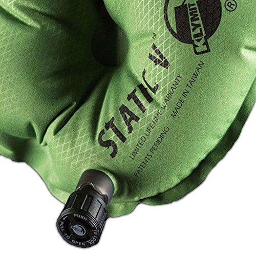 Klymit Static V Inflatable Sleeping Pad for Camping, Lightweight Hiking and Backpacking Air Bed