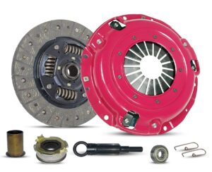 clutch kit and sleeve compatible with forester impreza legacy x base limited premium sport touring 2.5i outback l h6 l.l. bean vdc 1996-2012 2.0l h4 2.5l h4 3.0l h6 (clutch disc stage 1; 15-004r)