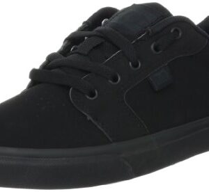 DC mens Anvil Casual Skate Shoe, Black/Black, 11 US