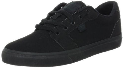 DC mens Anvil Casual Skate Shoe, Black/Black, 11 US