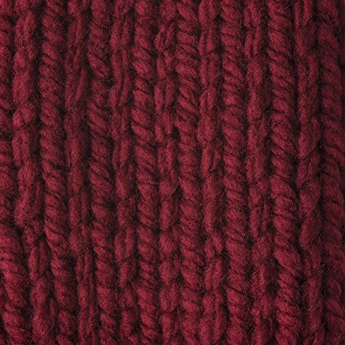 Bernat Softee Chunky Yarn, 3.5 Oz, Gauge 6 Super Bulky, Wine