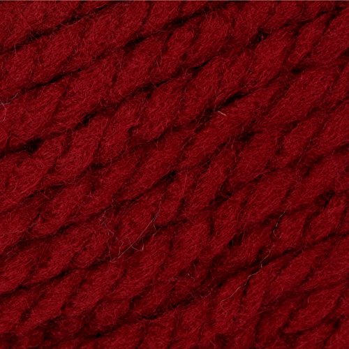 Bernat Softee Chunky Yarn, 3.5 Oz, Gauge 6 Super Bulky, Wine