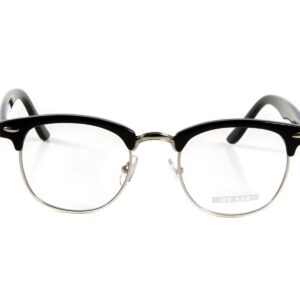 Goson Vintage-Inspired Horn Rimmed Eyeglasses Stylish, UV400 Protection, Perfect for Retro Vintage Fashion, Parties, Outings