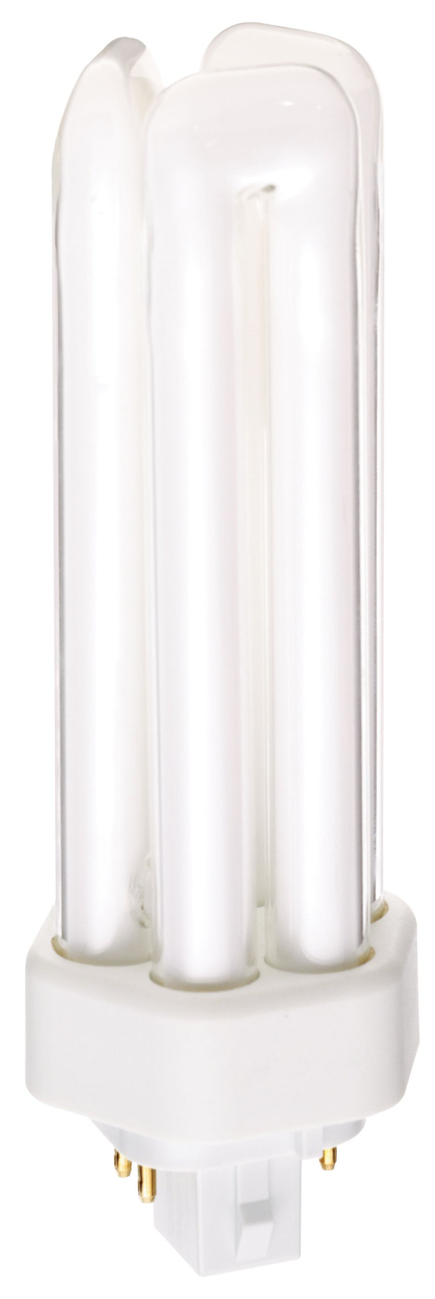 Satco S8351 3500K 32-Watt GX24q-3 Base T4 Triple 4-Pin Tube for Electronic and Dimming Ballasts, Neutral White