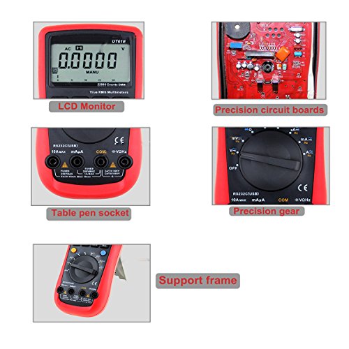 UNI-T AC/DC Modern Digital Auto Ranging Multimeter (Multitester True RMS)